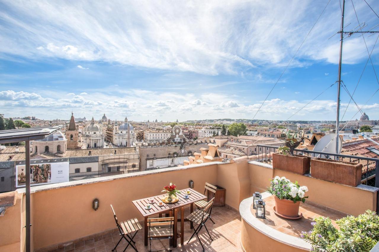 רומא Roof Top Magic Piazza Del Popolo מראה חיצוני תמונה