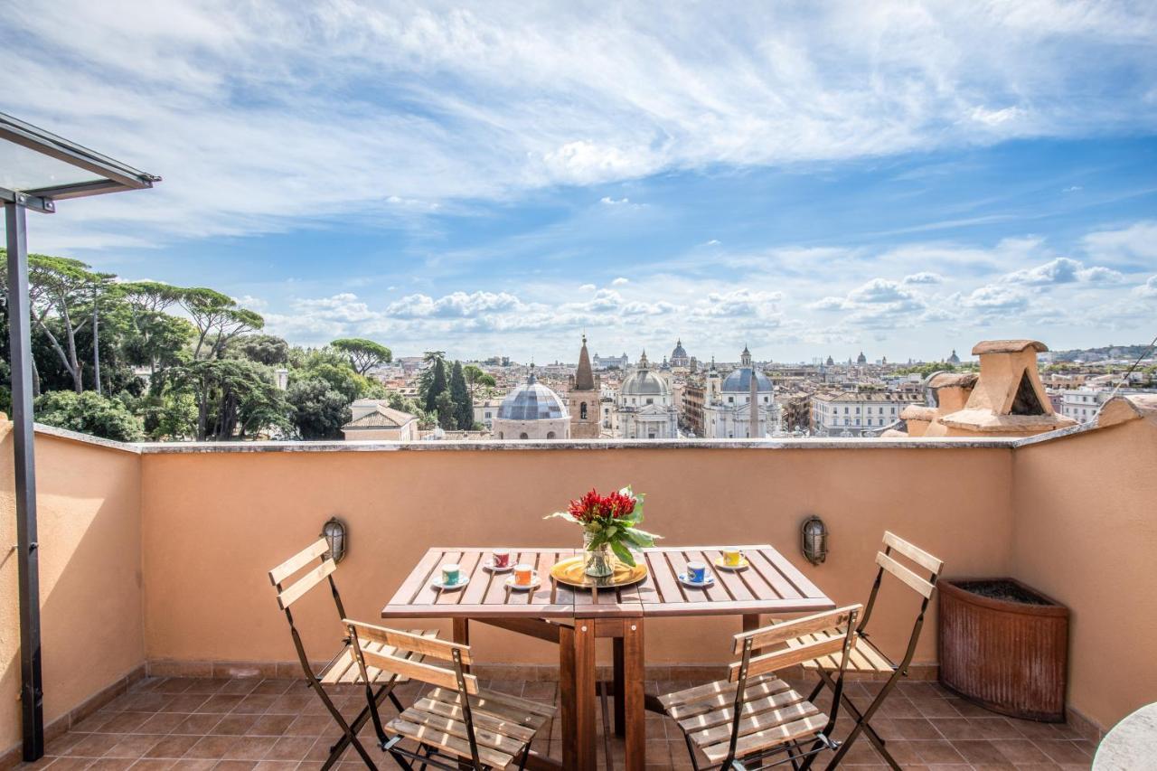 רומא Roof Top Magic Piazza Del Popolo מראה חיצוני תמונה